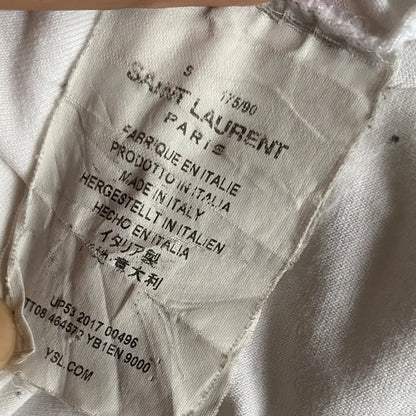 Saint Laurent Paris - SLP Logo T Shirt