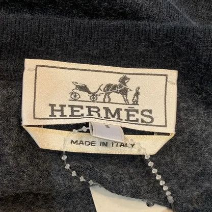 Hermes - Runway Fall12 Smoke Cashmere Sweater