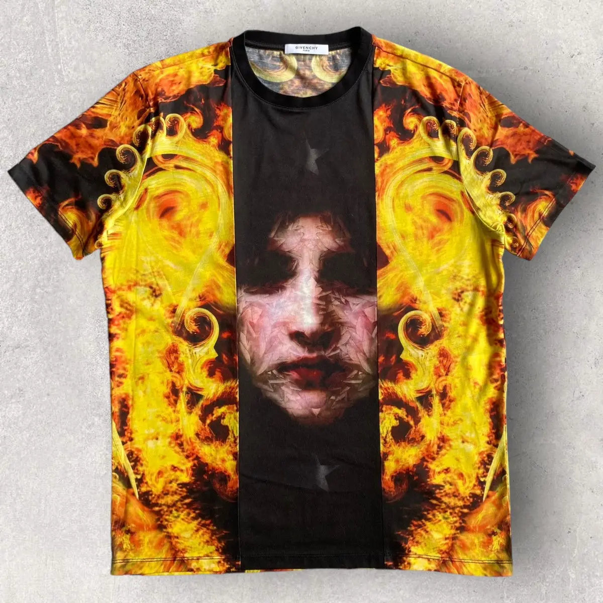 Givenchy - Fall 2013 "Madonna in Flames” Oversize tee Tisci Archive