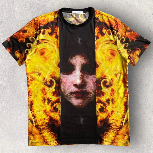Givenchy - Fall 2013 "Madonna in Flames” Oversize tee Tisci Archive