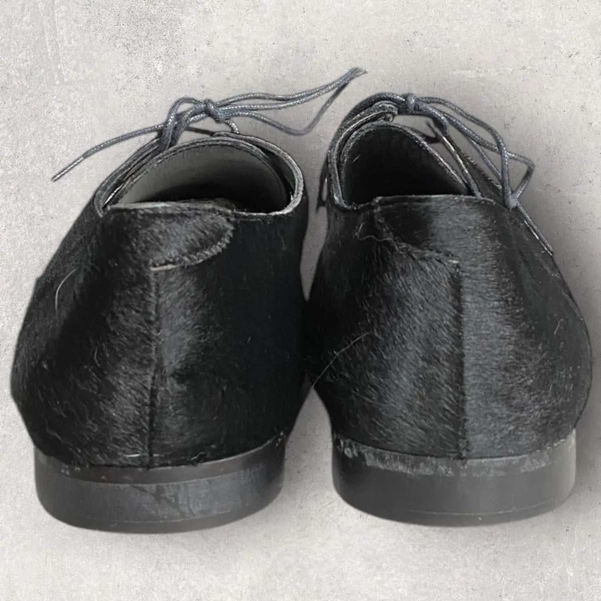 Burberry - Fall13 Studded Black Pony Hair Shoes christopher bailey
