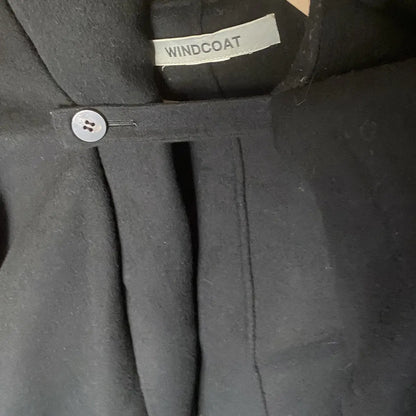Issey Miyake - Vintage Issey Miyake Asymmetric Oversized Wool Wind coat