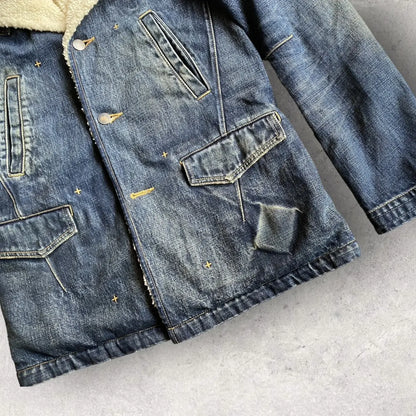 Number (N)ine : FW07 Denim Shearling Jacket