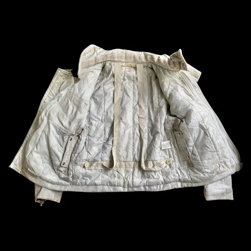 Helmut Lang : AW1999 Leather Astronaut Jacket