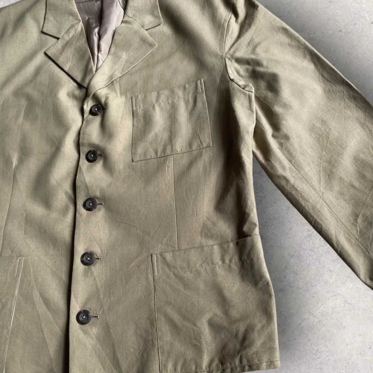 Yohji Yamamoto - Vintage SS93 Cotton Blazer
