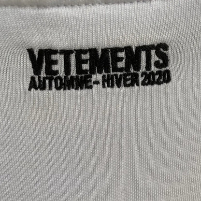 Vetements - Fall20 Anarchy Embroidered Logo Oversize T Shirt