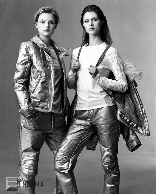 Helmut Lang - Fall99 Archive Strapped Military Application Long Sleeve