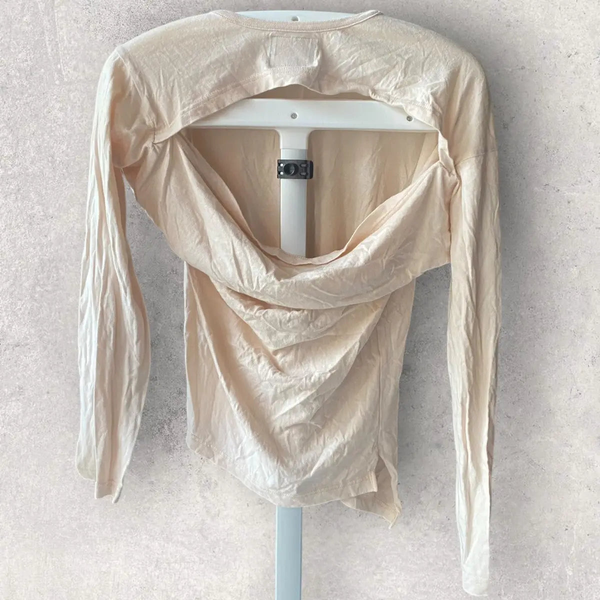 Vivienne Westwood - Vintage 90’s Flat Asymmetric Open Back Long Sleeve