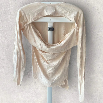 Vivienne Westwood - Vintage 90’s Flat Asymmetric Open Back Long Sleeve