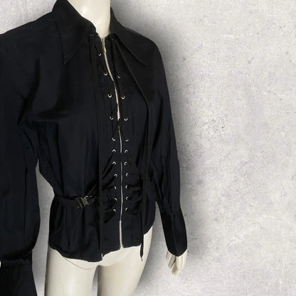 Jean Paul Gaultier - JPG Lace Up Corset Bondage Shirt