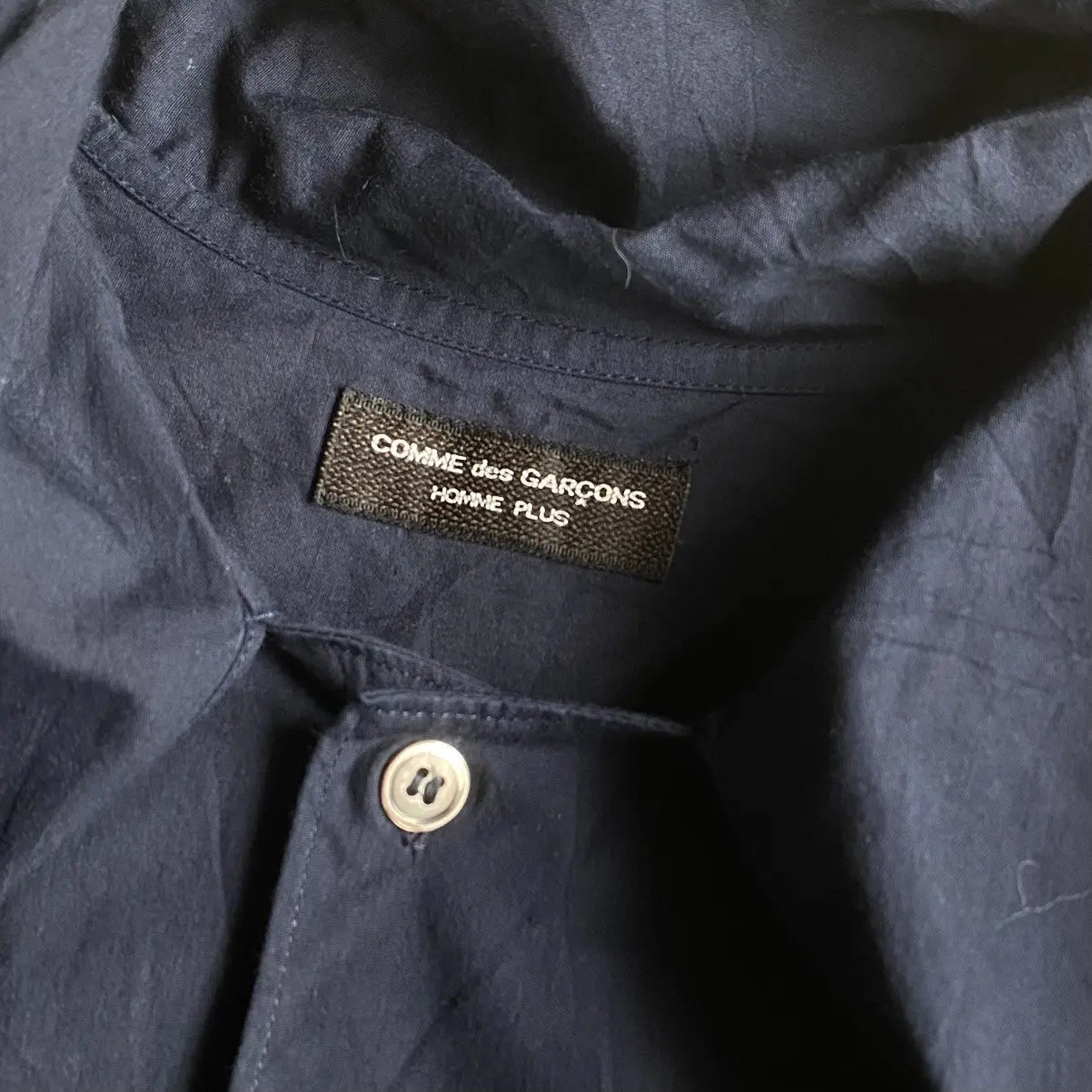 Comme des Garcons Homme Plus - Vintage 90’s Tie Collar Oversize Shirt