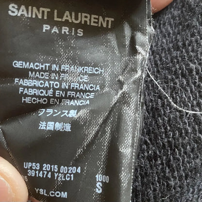 Saint Laurent Paris - Fall15 Zip Shoulder Sweater