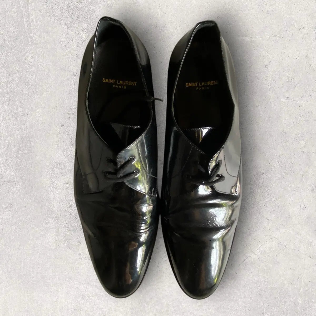 Saint Laurent Paris - SLP Black Patent Derby
