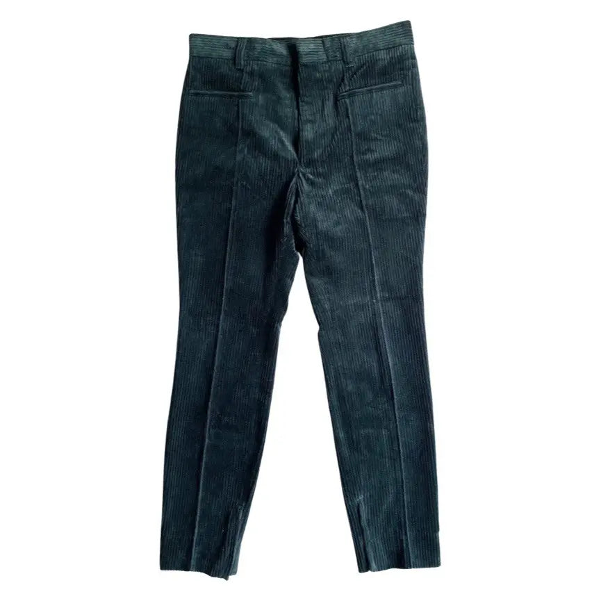 Haider Ackermann - FW15 Haider Ackermann Green Corduroy Skinny Pants