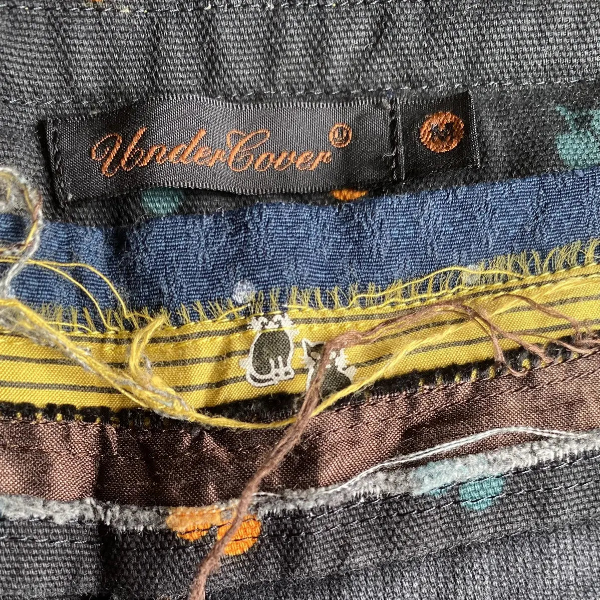 Undercover - AW03 Paper doll Scab Pants