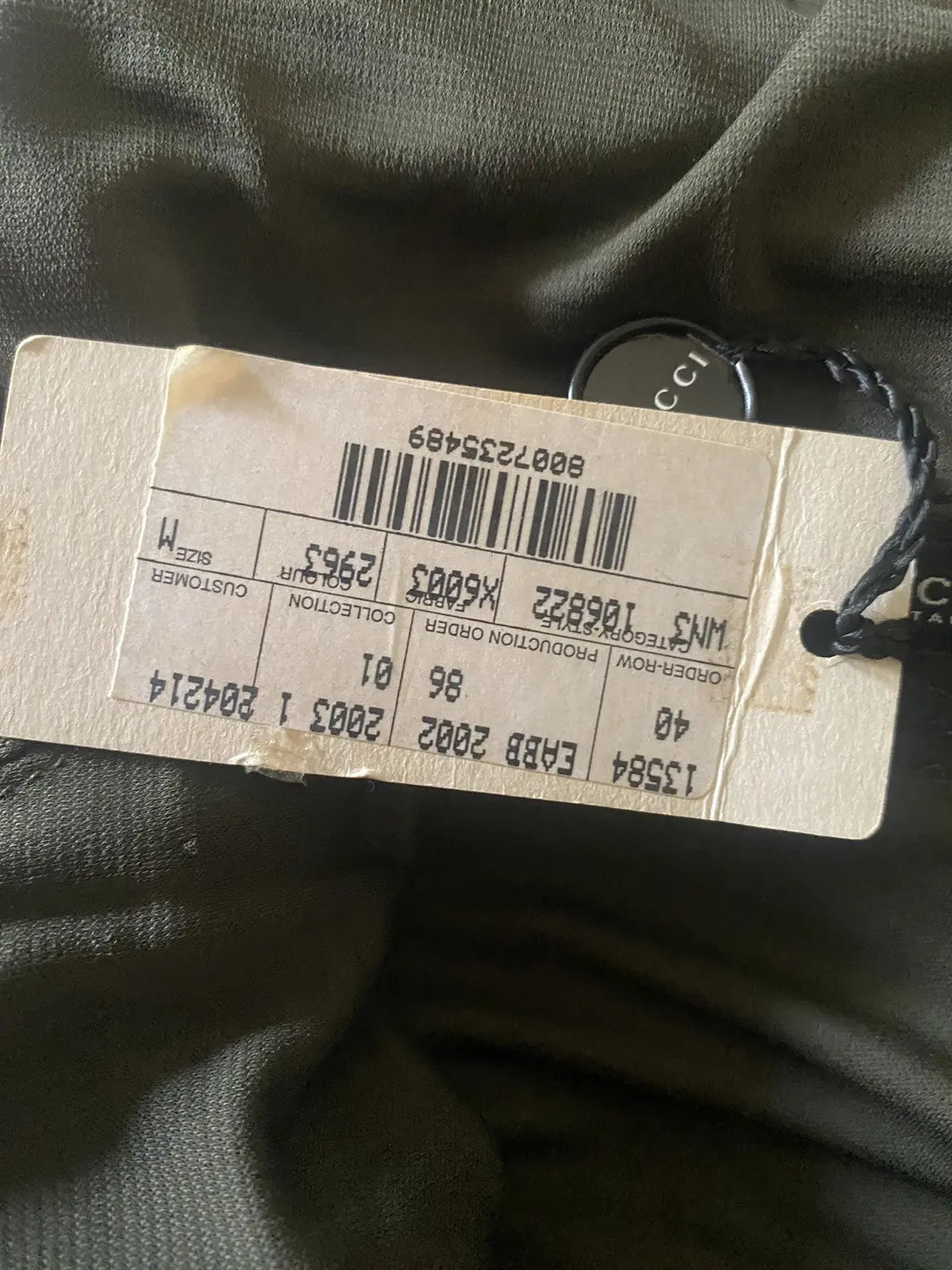 Gucci - Runway SS 2003 Rayon Shrunk Tank Top