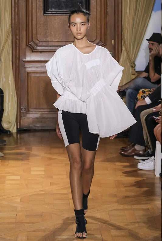Viktor & Rolf - SS15 Runway Shrunken Mesh Blouse