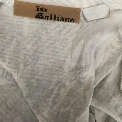 John Galliano - Fall 2006 Newspaper Tank Top