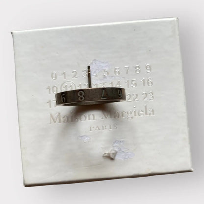 Maison Margiela - Silver Hoop Earring  Men's ONE SIZE•Used