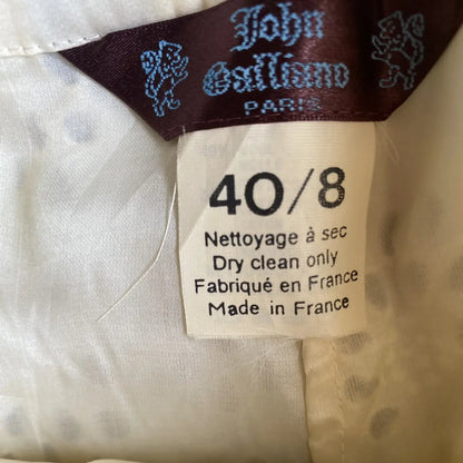 John Galliano - Vintage 1996 Lace Perforate Pants