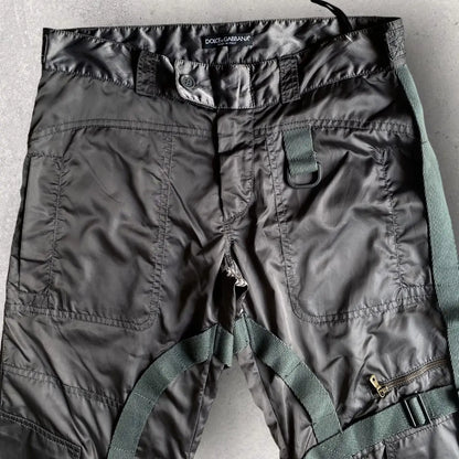 Dolce & Gabbana - FW03 Runway Parachute Bondage Nylon Pants