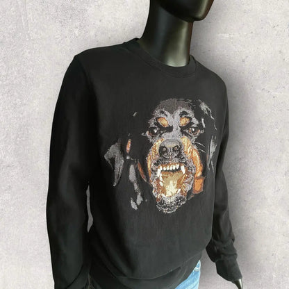 Givenchy - Fall15 Rottweiler Embroidered Oversize Sweater