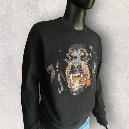 Givenchy - Fall15 Rottweiler Embroidered Oversize Sweater