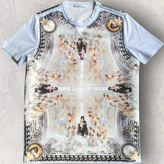 Givenchy - SS13 Madonna Baby Blue Oversize Tee Archive By Tisci