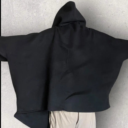 Issey Miyake - Vintage Issey Miyake Asymmetric Oversized Wool Wind coat