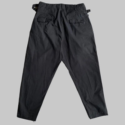 Damir Doma - Black Gabardine Picasso Pants