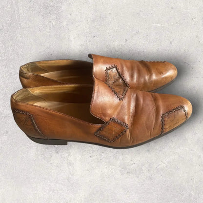 Berluti - Rapiécé-Reprisé Scritto patchwork leather