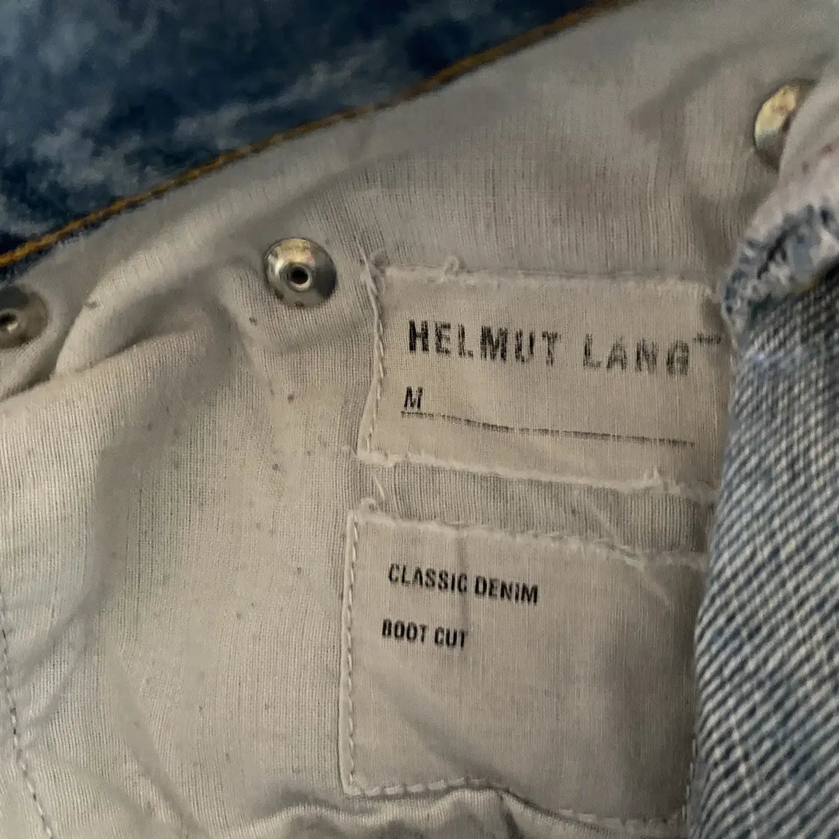 Helmut Lang - Archive Classic Denim Boot Cut