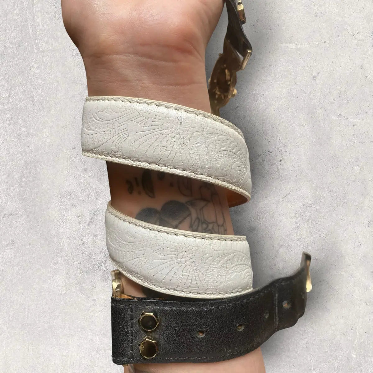 Balmain - Double Bull Buckle Belt
