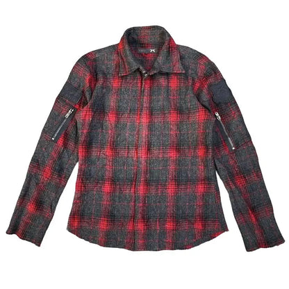 Mastermind Japan - Roarguns Peace Maker Swarovski Rhinestone Wool Shirt Jacket