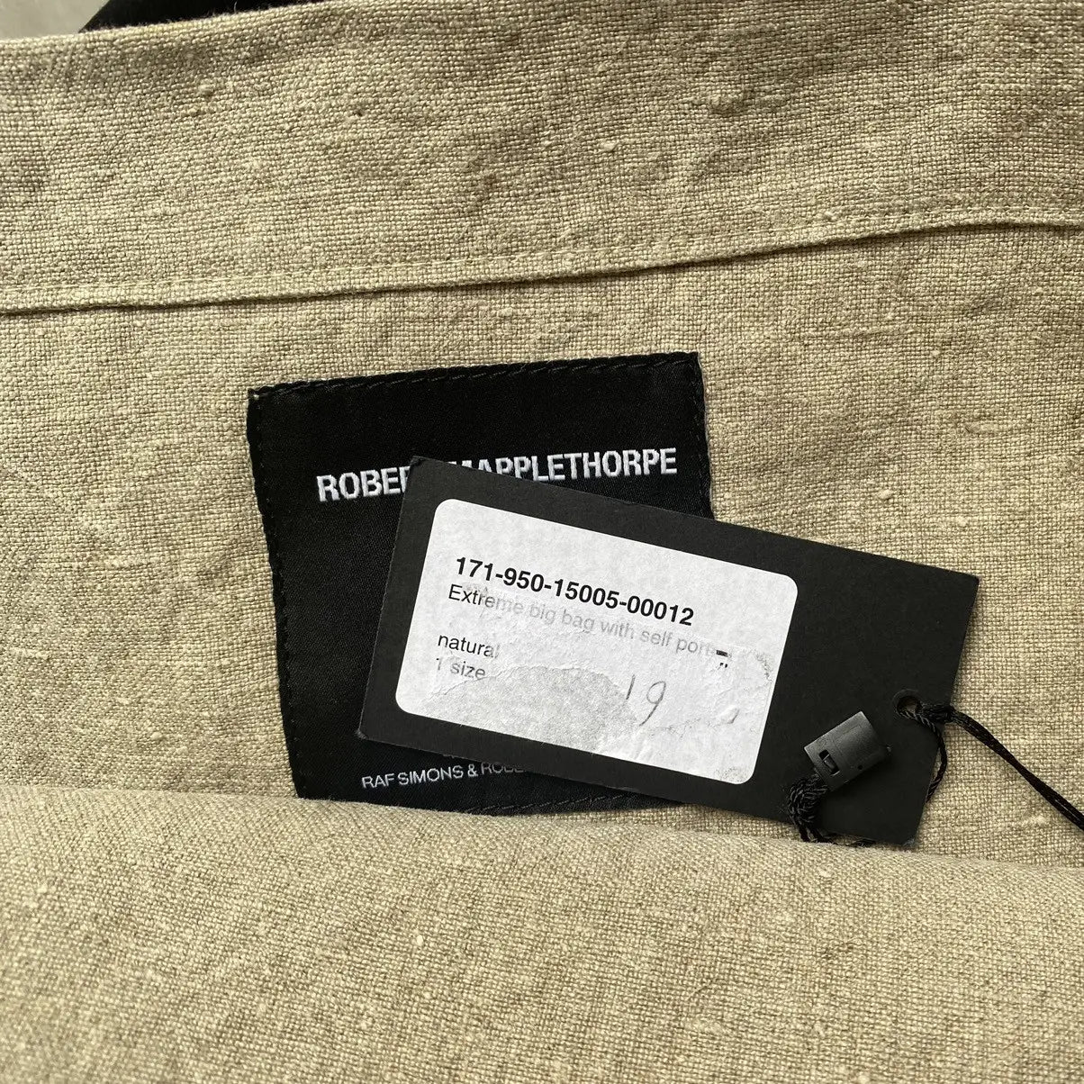 Raf Simons - SS17 Runway X Robert Mapplethorpe Extreme Big Bag