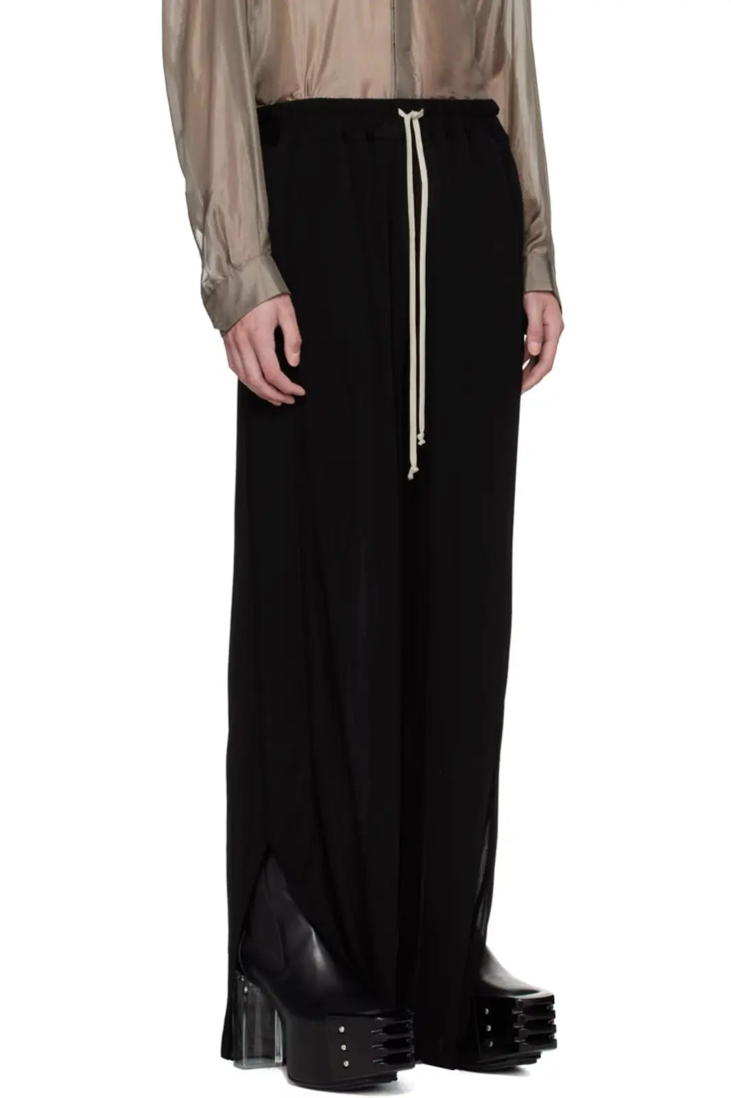 Rick Owens : NWT Rick Owens S/S24 Lido Cupro Track Pants