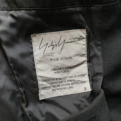 Yohji Yamamoto : Runway Fall13 Wool Gabardine Blazer