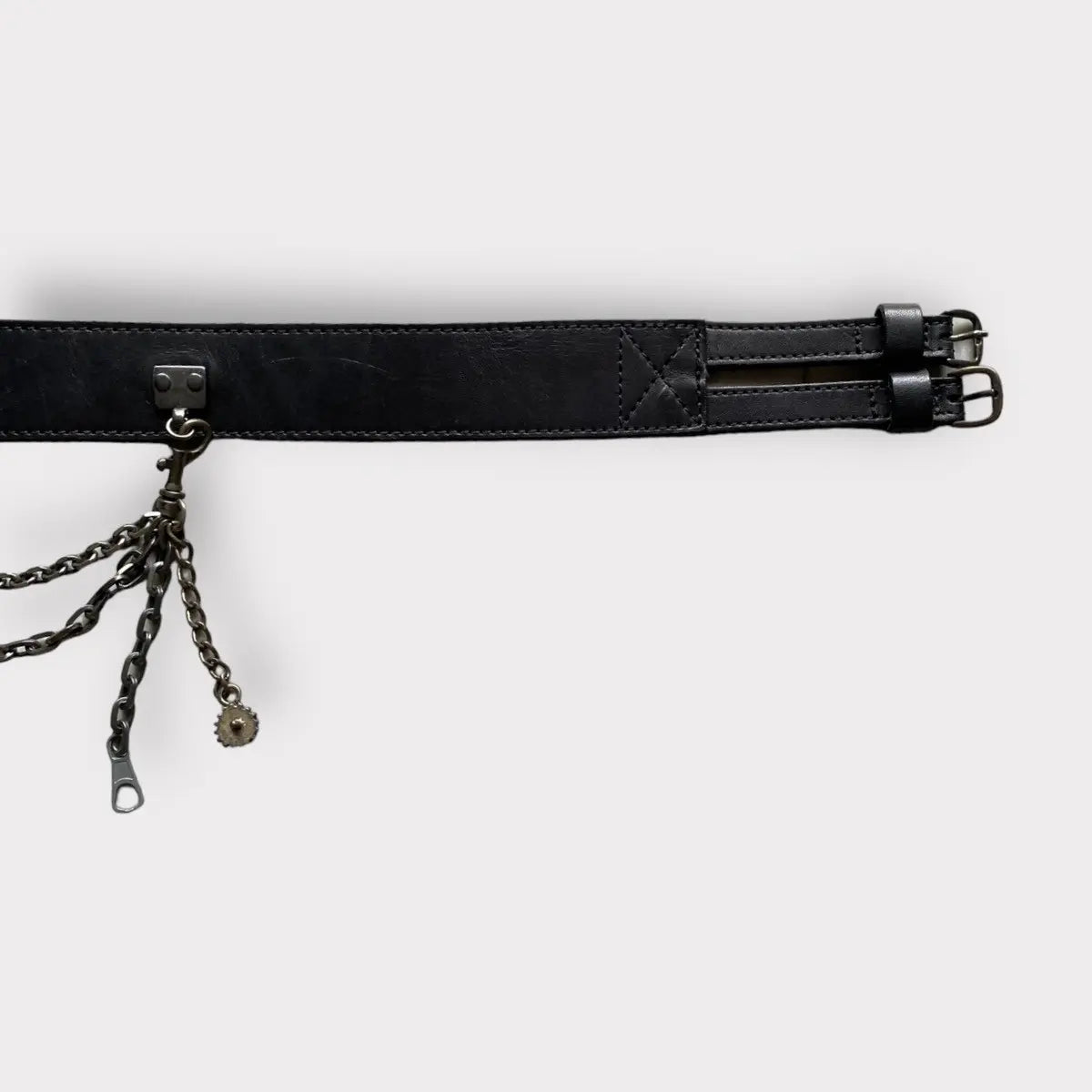 Alexander McQueen - Double Buckle Chains Belt