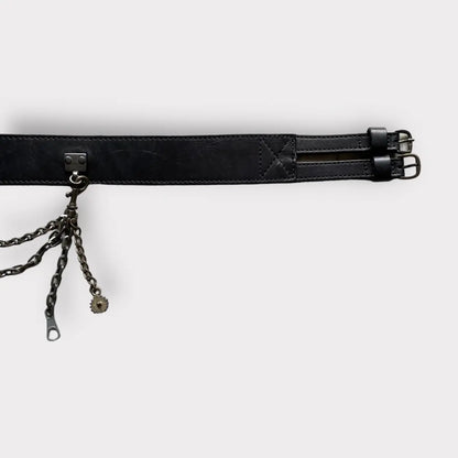 Alexander McQueen - Double Buckle Chains Belt