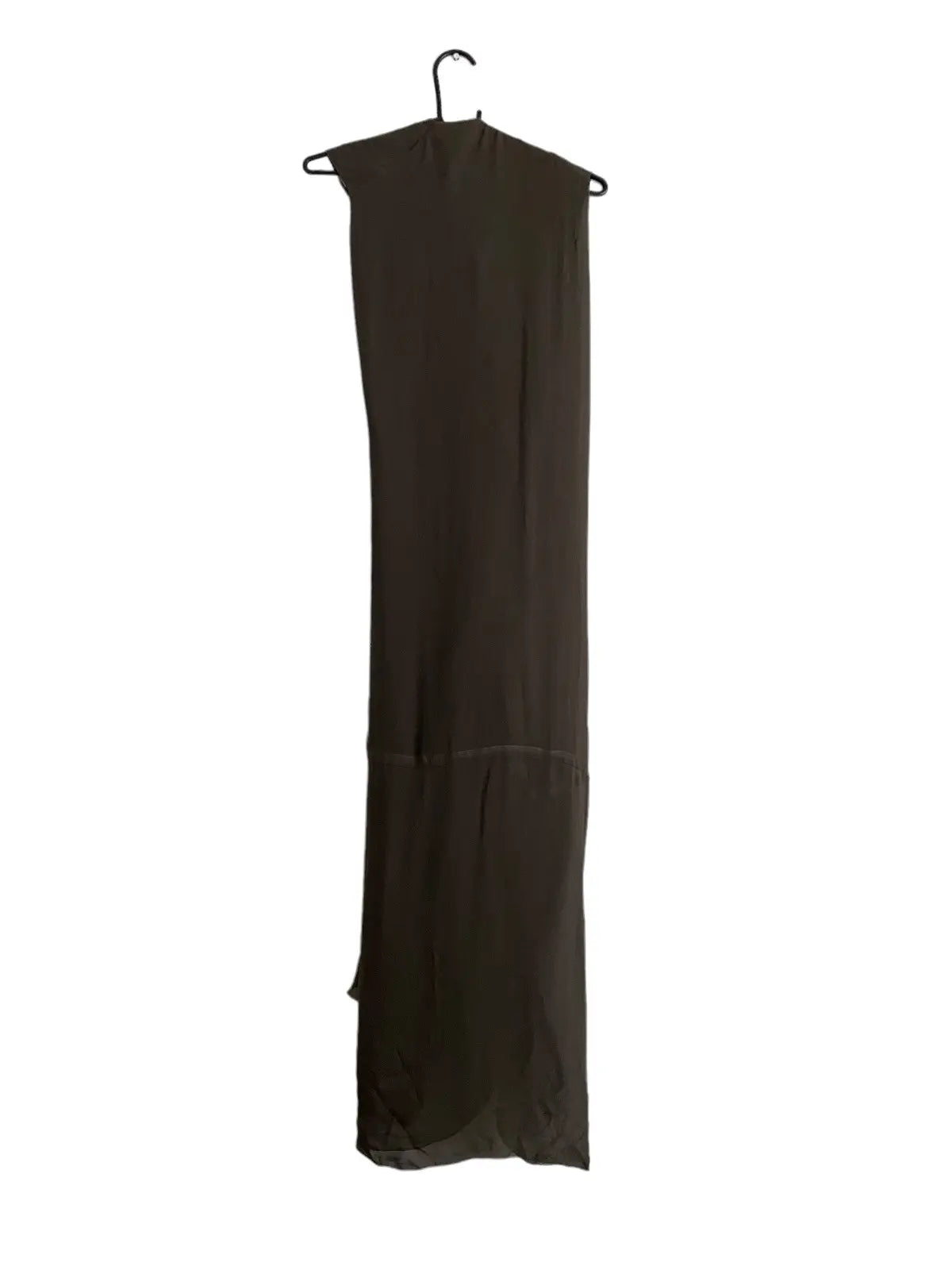 Rick Owens - SS12 NASKA brown tornado dress with draping and pleats