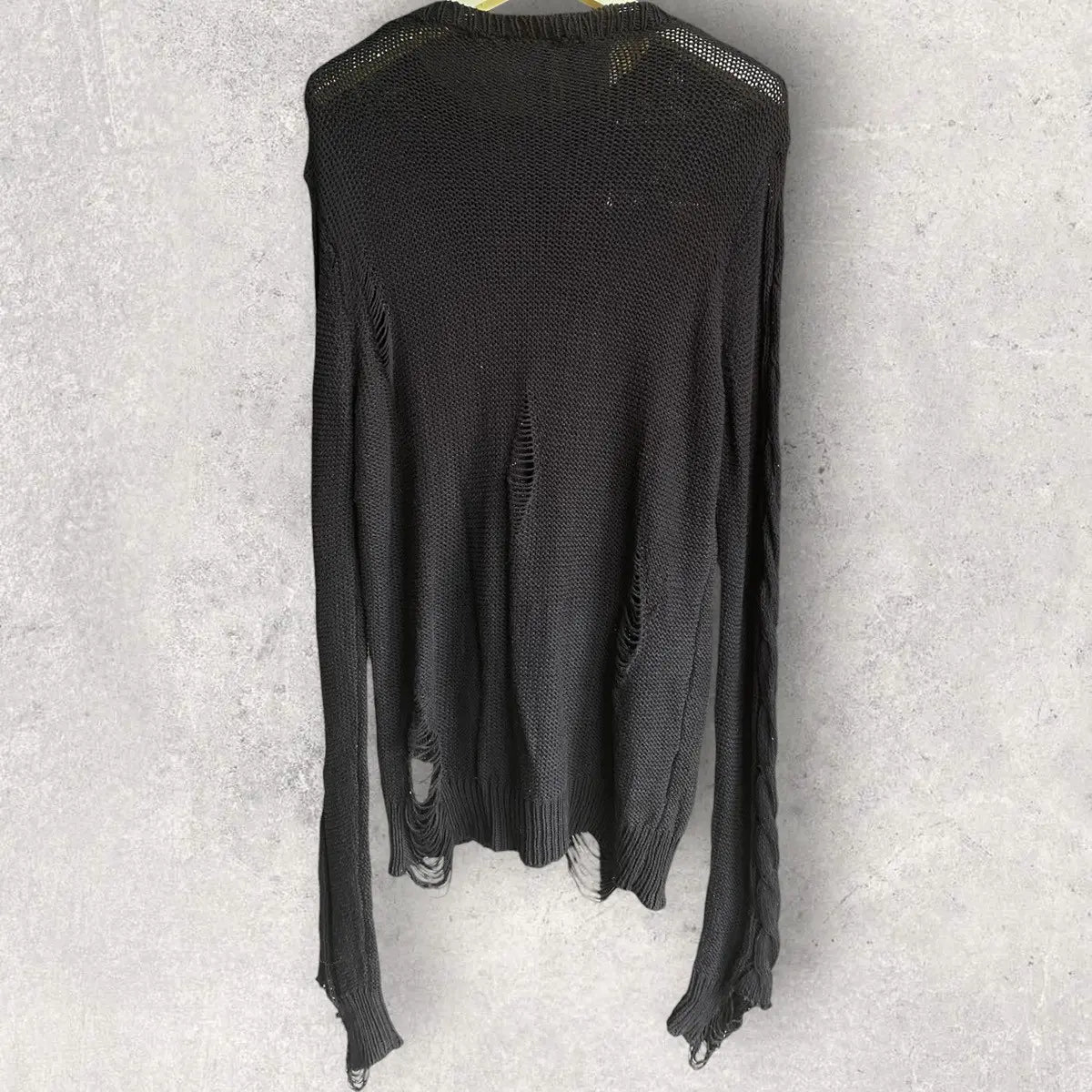 Undercover - AW05 Art And Craft Distressed Sweater