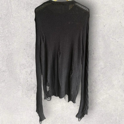 Undercover - AW05 Art And Craft Distressed Sweater