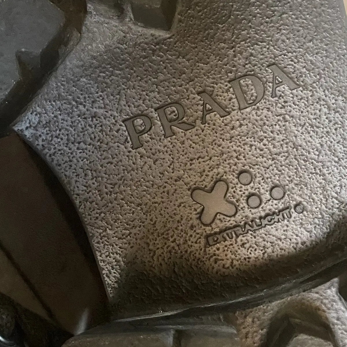 Prada - Monolith Lace Shoes