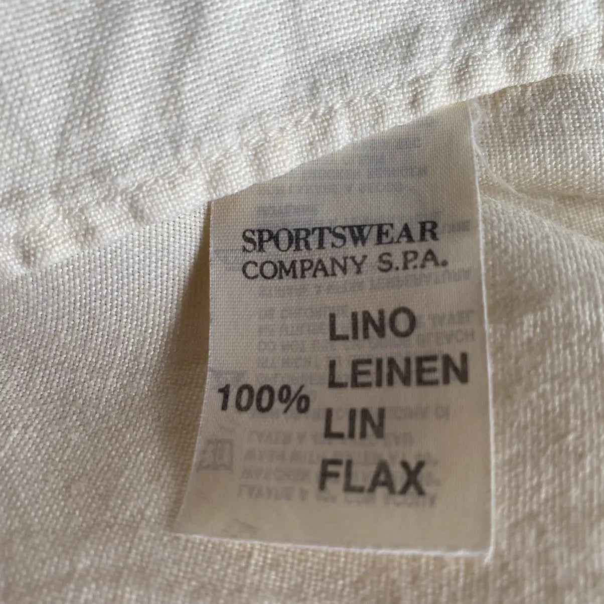 Stone Island - Vintage Stone Island Marina Linen Shirt