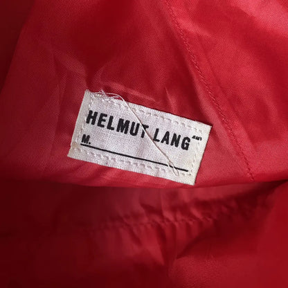 Helmut Lang - Archive Red Nylon Drawstring Pants