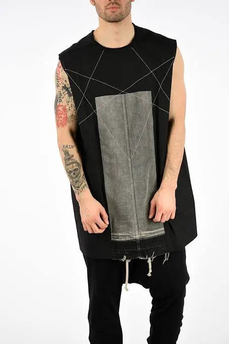 Rick Owens - Drkshdw SS18 Jumbo Fork Sleeveless