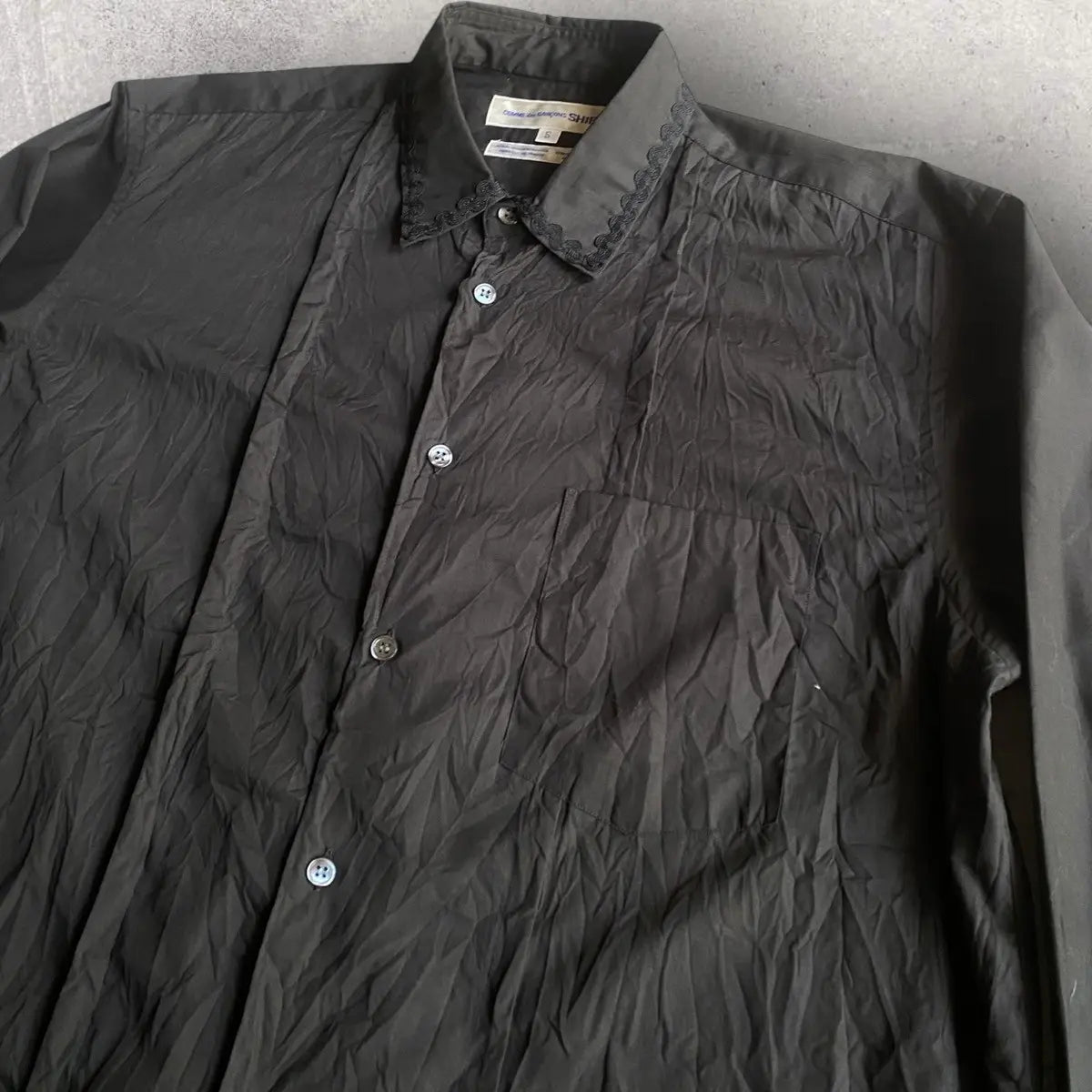 Comme Des Garcons - Pleated Oversize Shirt
