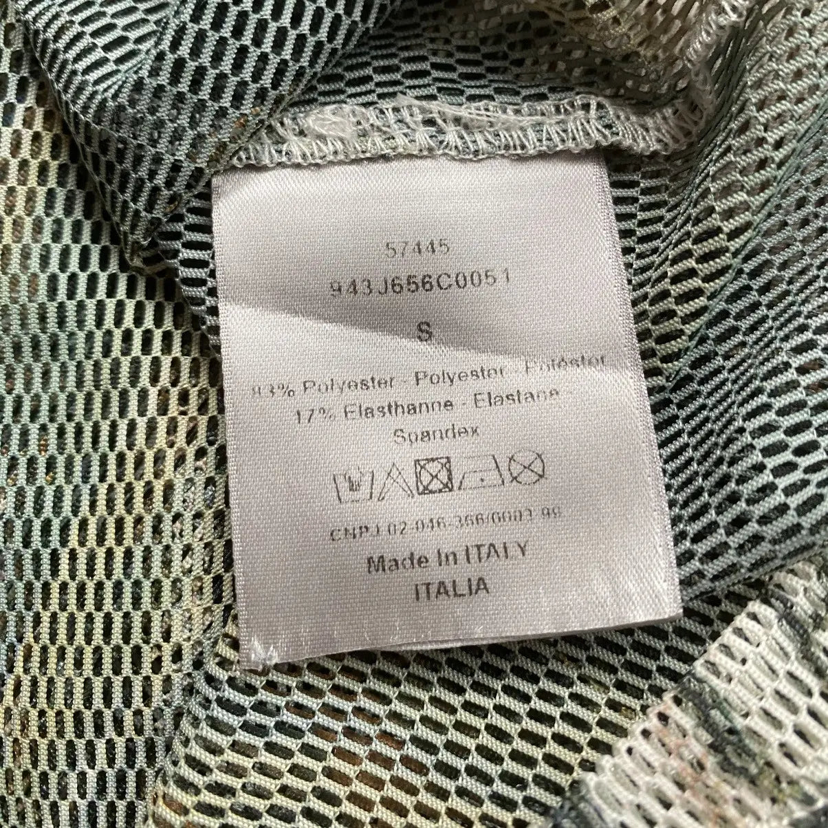 Dior - Fall19 Dior Homme x Raymond Pettibon mesh long-sleeve top