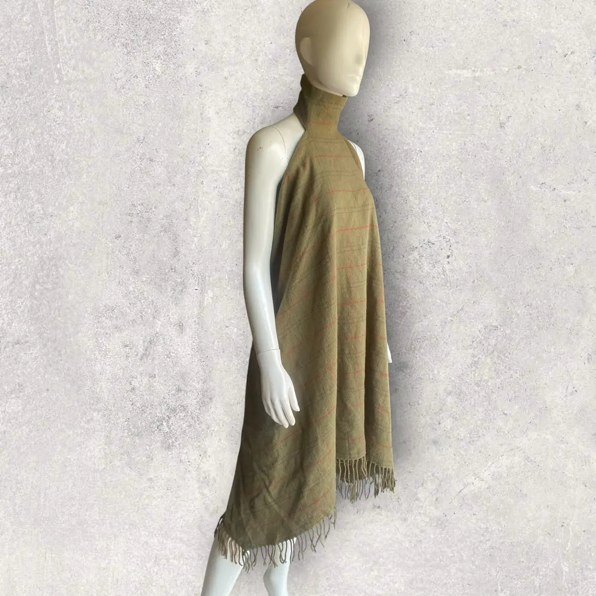 Alexander McQueen - Vintage Fall99 Runway Wool Plaid Frill Dress