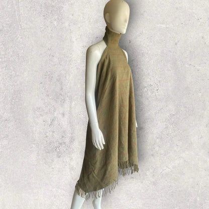 Alexander McQueen - Vintage Fall99 Runway Wool Plaid Frill Dress